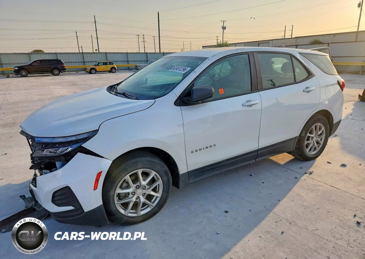 2022 Chevrolet Equinox Ls VIN:3GNAXHEV3NS219612 - 1
