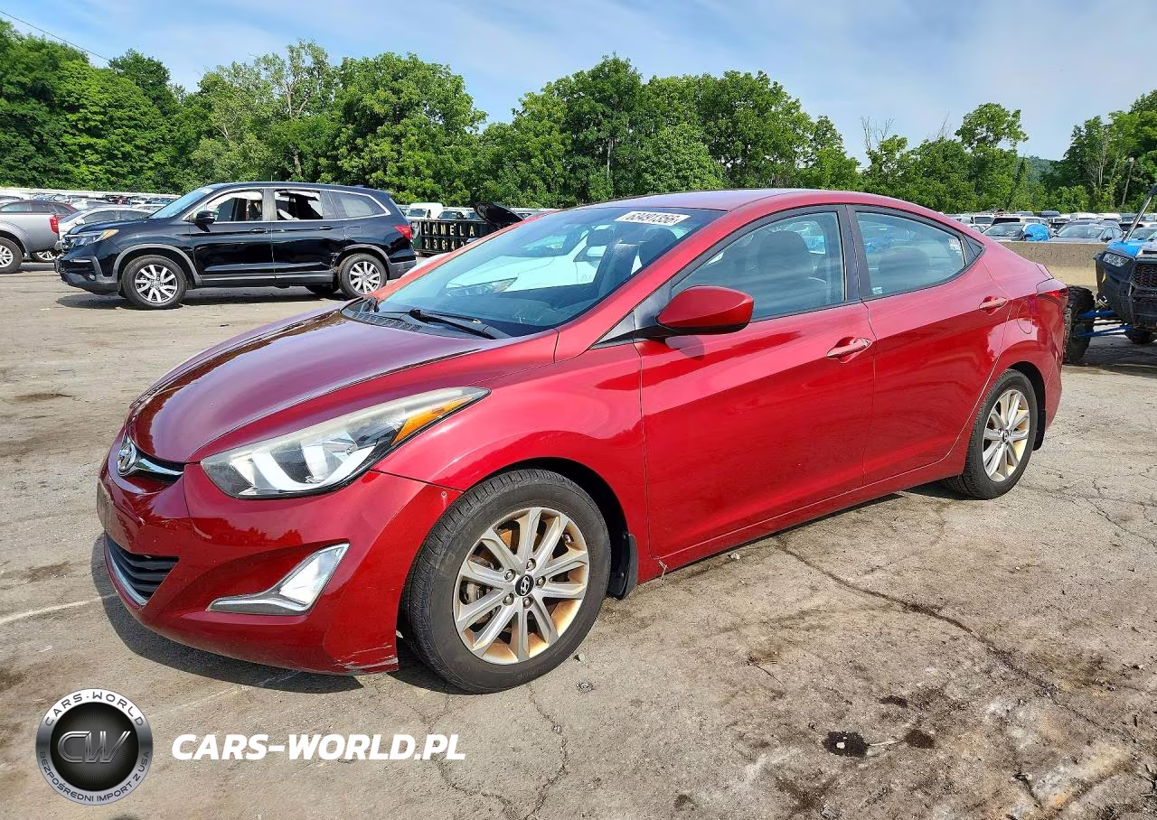 2014 Hyundai Elantra Se – zdjęcie 1 z 12