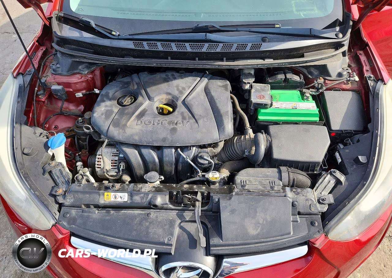 2014 Hyundai Elantra Se VIN:5NPDH4AE2EH519959 - 11