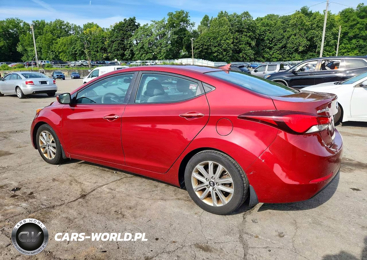 2014 Hyundai Elantra Se VIN:5NPDH4AE2EH519959 - 2
