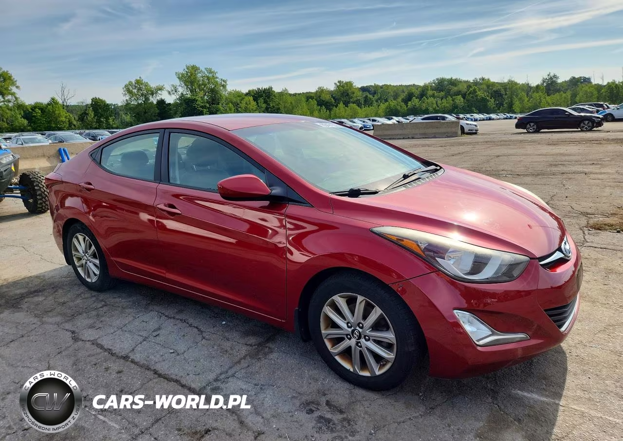 2014 Hyundai Elantra Se VIN:5NPDH4AE2EH519959 - 4