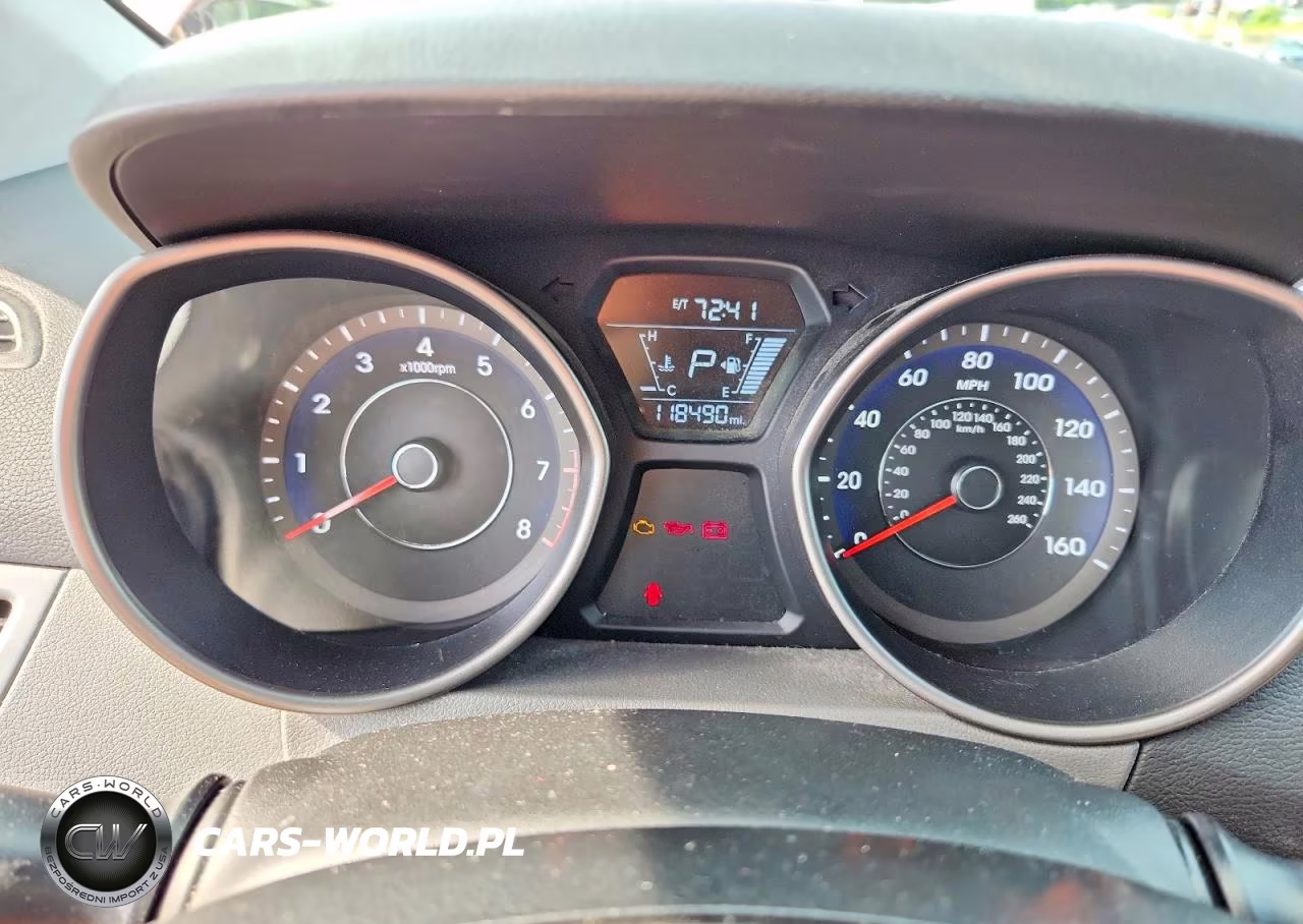 2014 Hyundai Elantra Se VIN:5NPDH4AE2EH519959 - 9