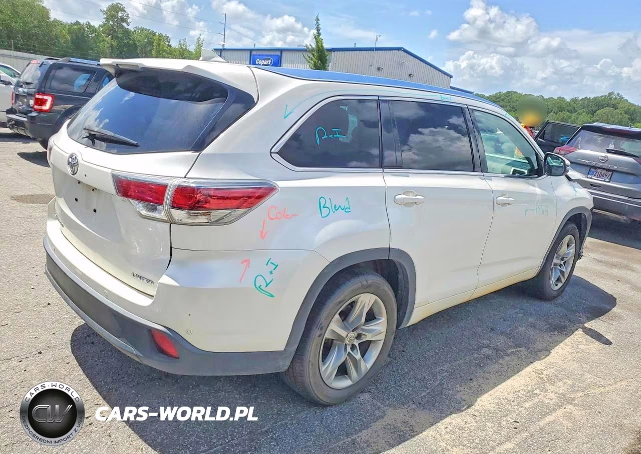 2015 Toyota Highlander Limited Platinum VIN:5TDYKRFH9FS049766 - 3