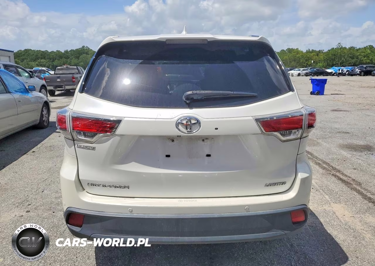 2015 Toyota Highlander Limited Platinum VIN:5TDYKRFH9FS049766 - 6