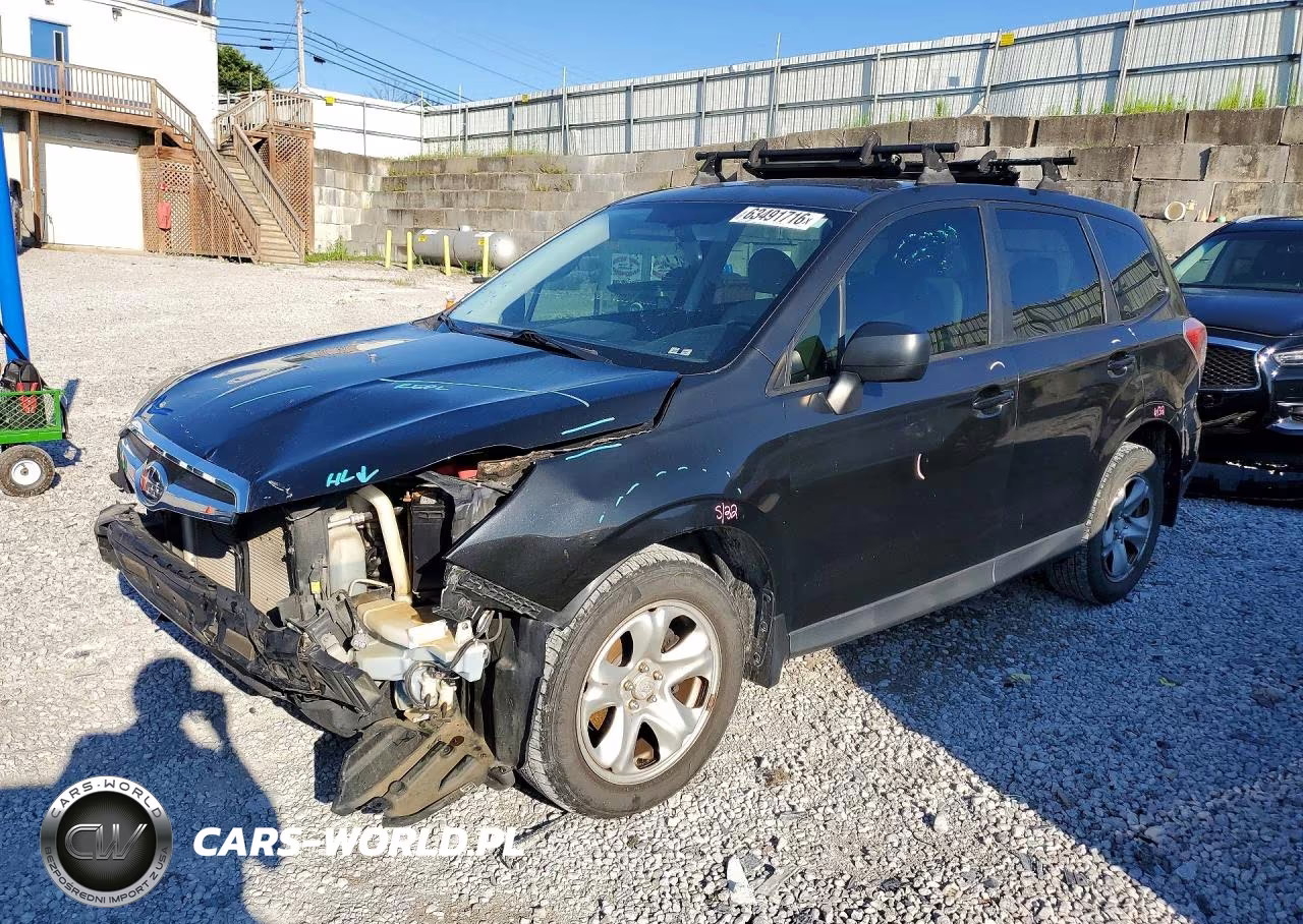 2014 Subaru Forester 2.5I VIN:JF2SJAAC4EH408161 - 1