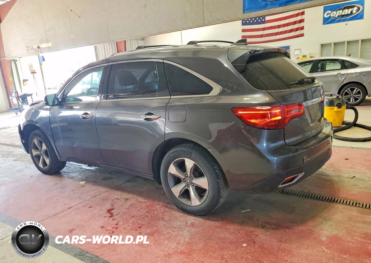 2014 Acura Mdx VIN:5FRYD4H2XEB003886 - 2