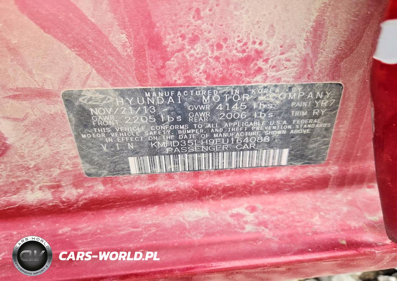 2014 Hyundai Elantra Gt Base VIN:KMHD35LH9EU164088 - 13