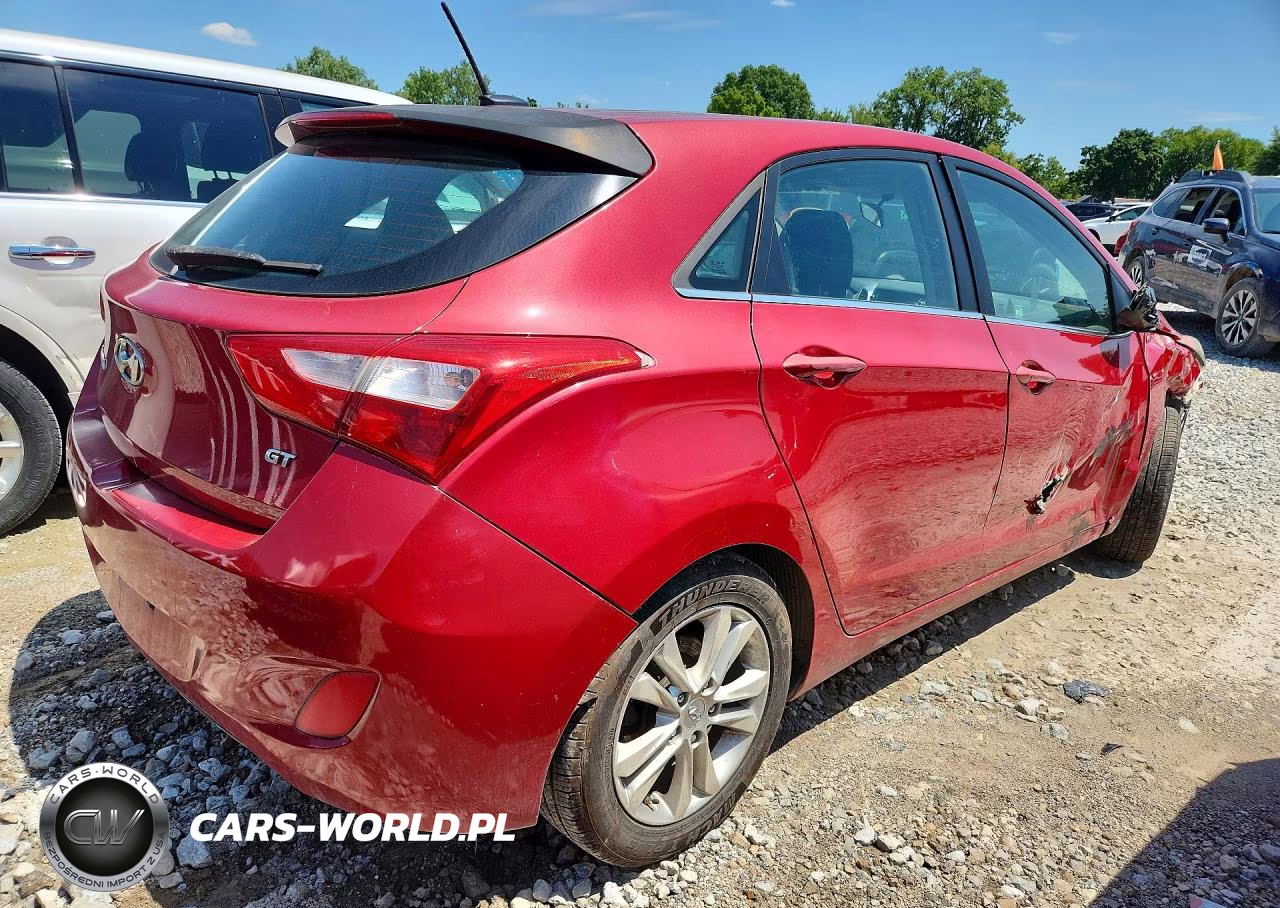 2014 Hyundai Elantra Gt Base VIN:KMHD35LH9EU164088 - 3
