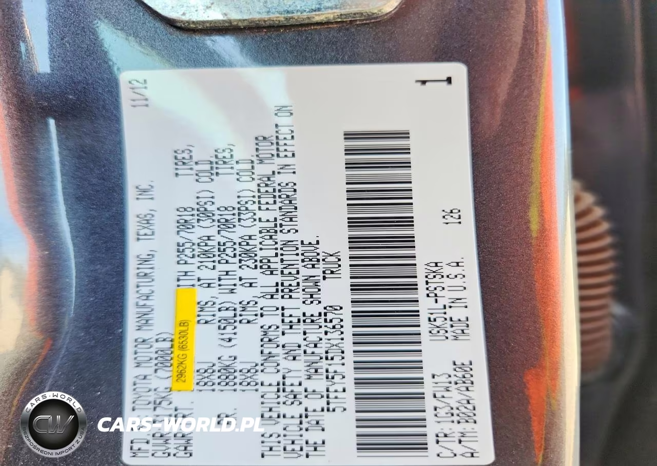 2013 Toyota Tundra Crewmax Sr5 VIN:5TFEY5F15DX136570 - 12