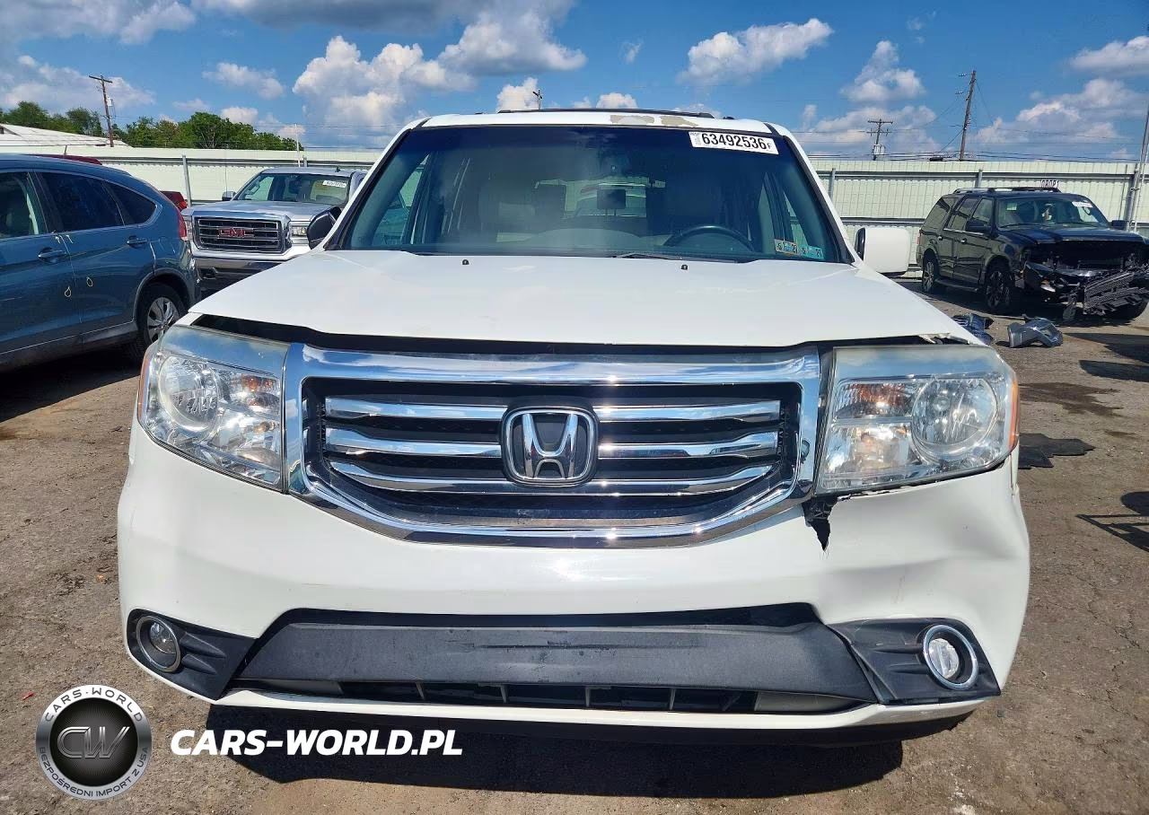 2013 Honda Pilot Exl VIN:5FNYF4H50DB007661 - 5