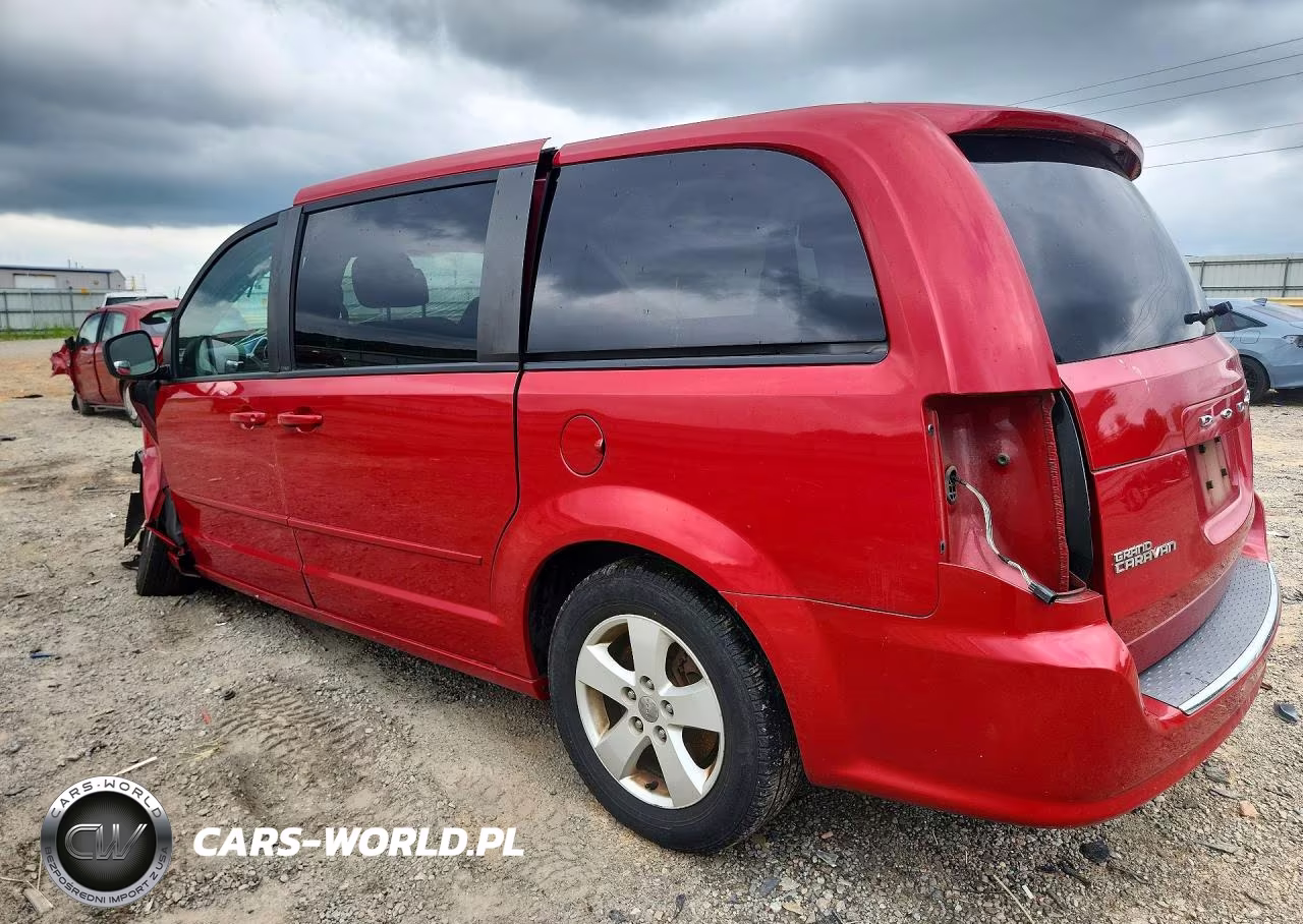 2013 Dodge Grand Caravan Se VIN:2C4RDGBG5DR612821 - 2
