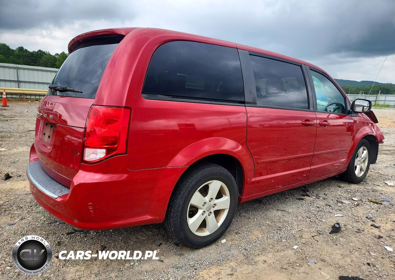 2013 Dodge Grand Caravan Se VIN:2C4RDGBG5DR612821 - 3