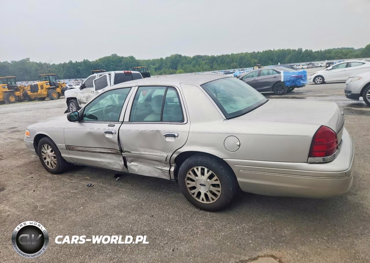 2004 Ford Crown Victoria Lx VIN:2FAFP74W84X168706 - 2