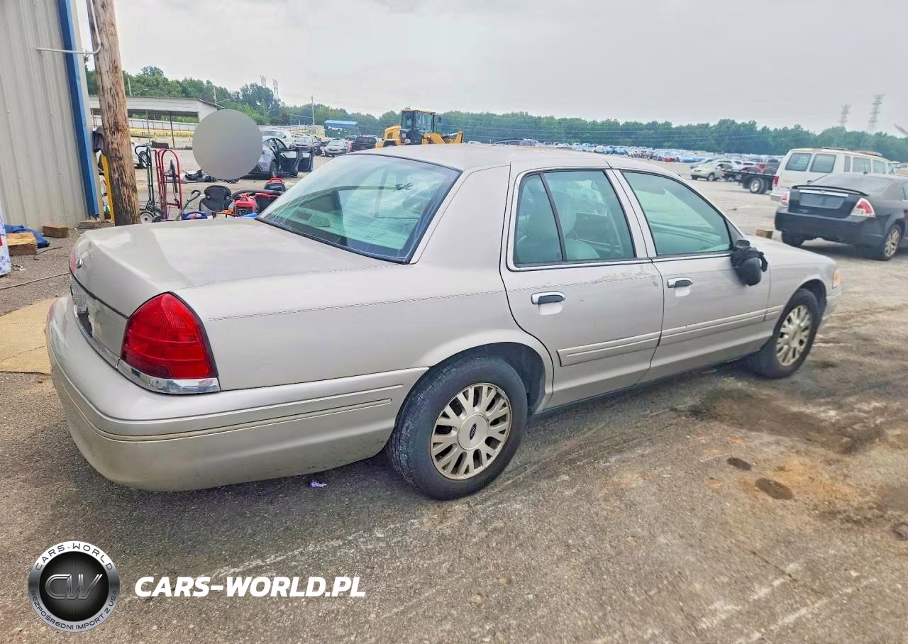 2004 Ford Crown Victoria Lx VIN:2FAFP74W84X168706 - 3