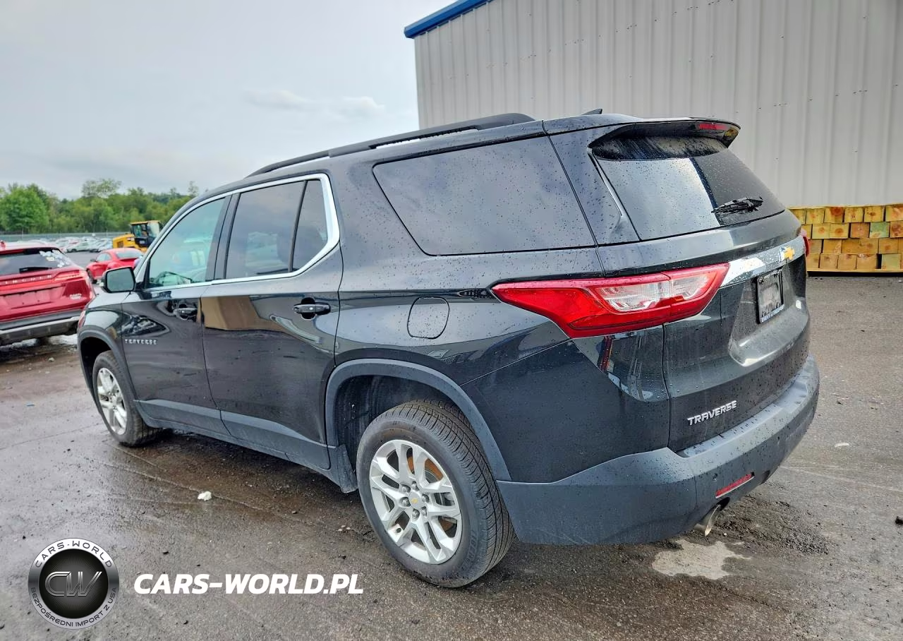 2021 Chevrolet Traverse Lt VIN:1GNEVHKW9MJ111855 - 2