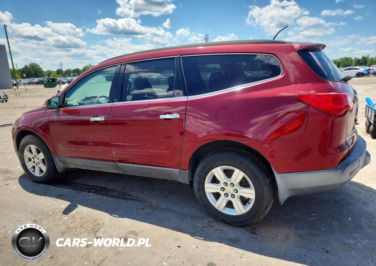 2011 Chevrolet Traverse Lt VIN:1GNKRGEDXBJ208197 - 2