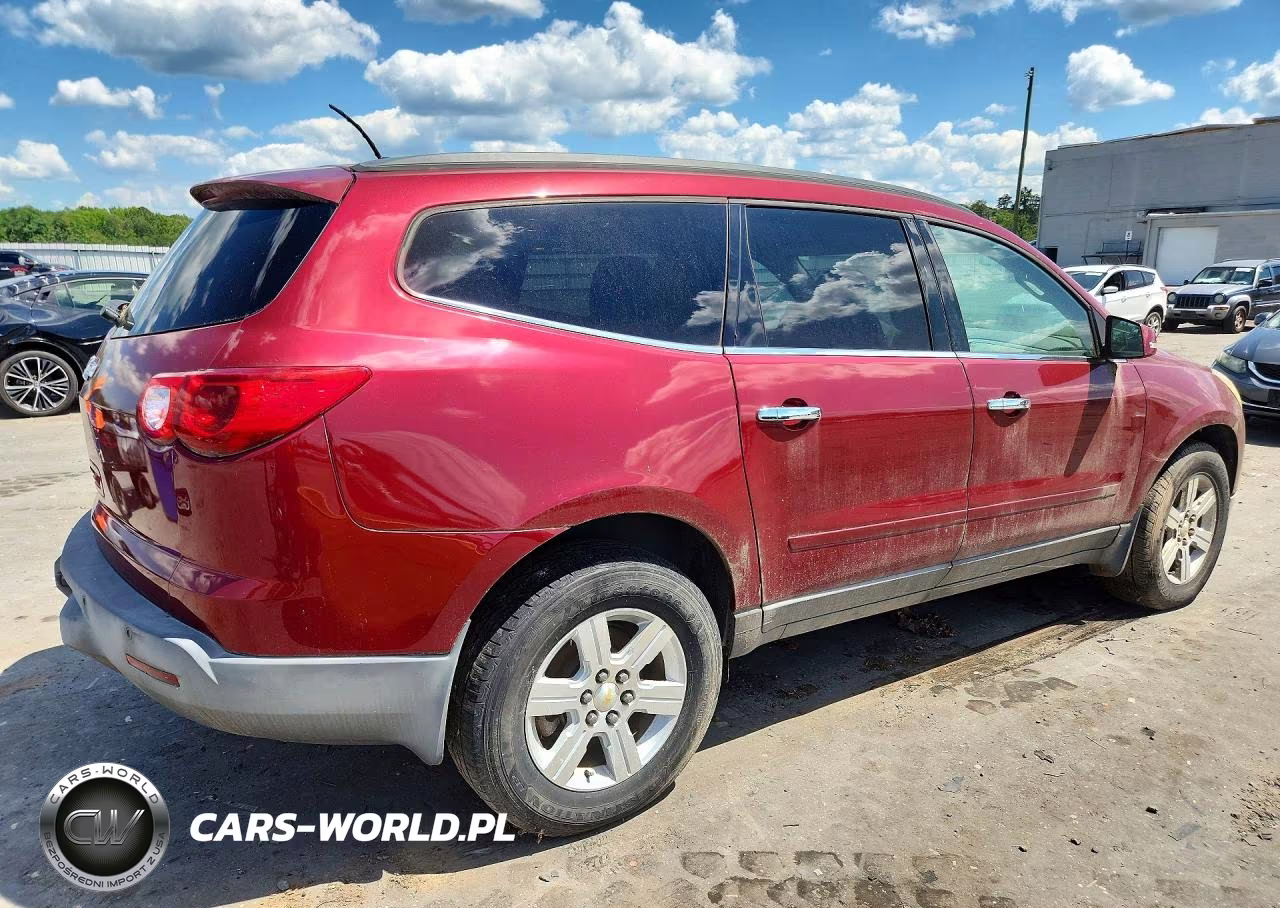 2011 Chevrolet Traverse Lt VIN:1GNKRGEDXBJ208197 - 3