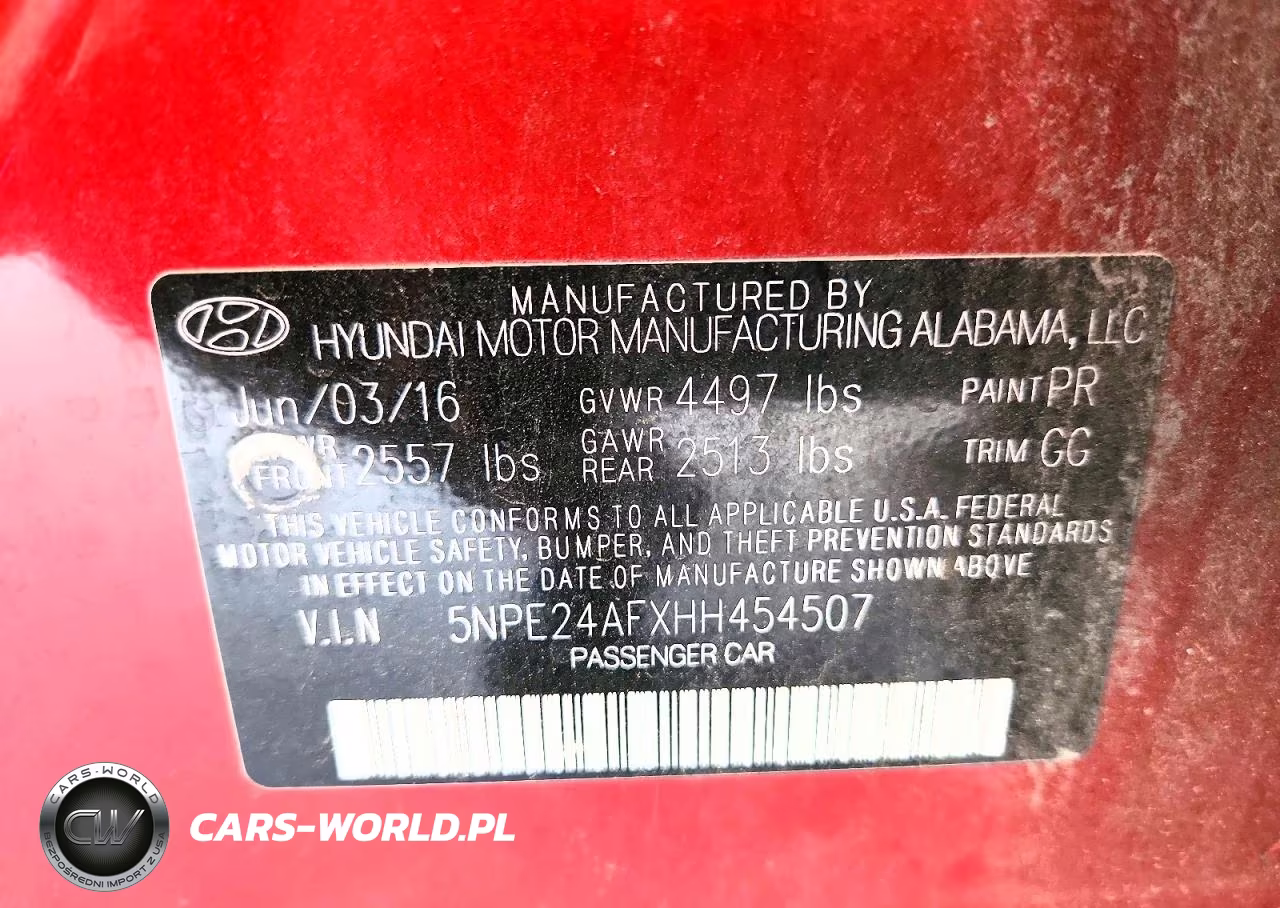 2017 Hyundai Sonata Se VIN:5NPE24AFXHH454507 - 12