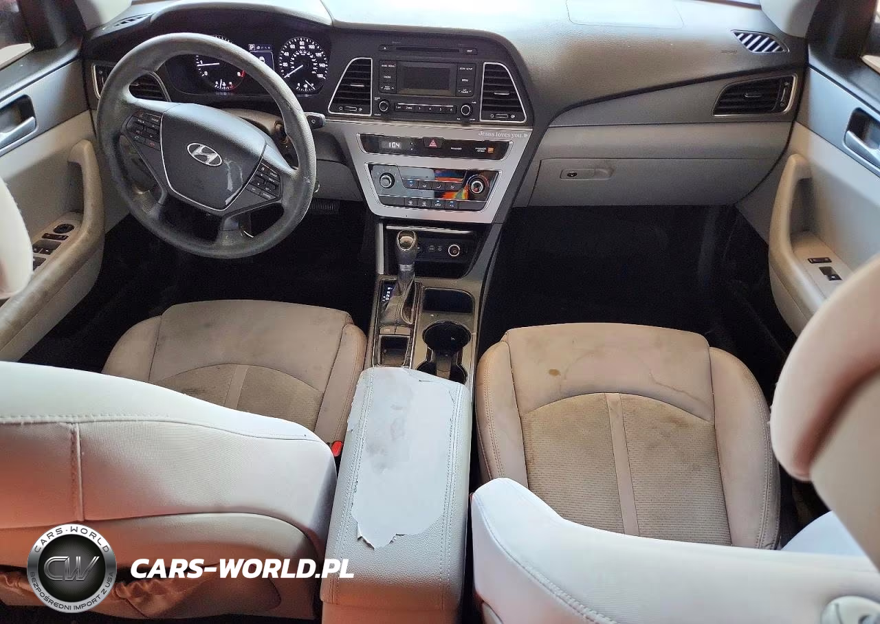 2017 Hyundai Sonata Se VIN:5NPE24AFXHH454507 - 8
