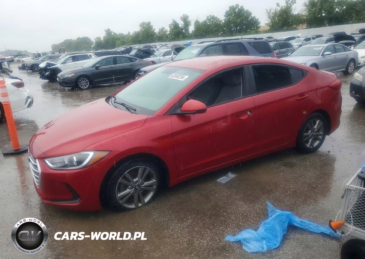 2018 Hyundai Elantra Sel VIN:5NPD84LF2JH225705 - 1