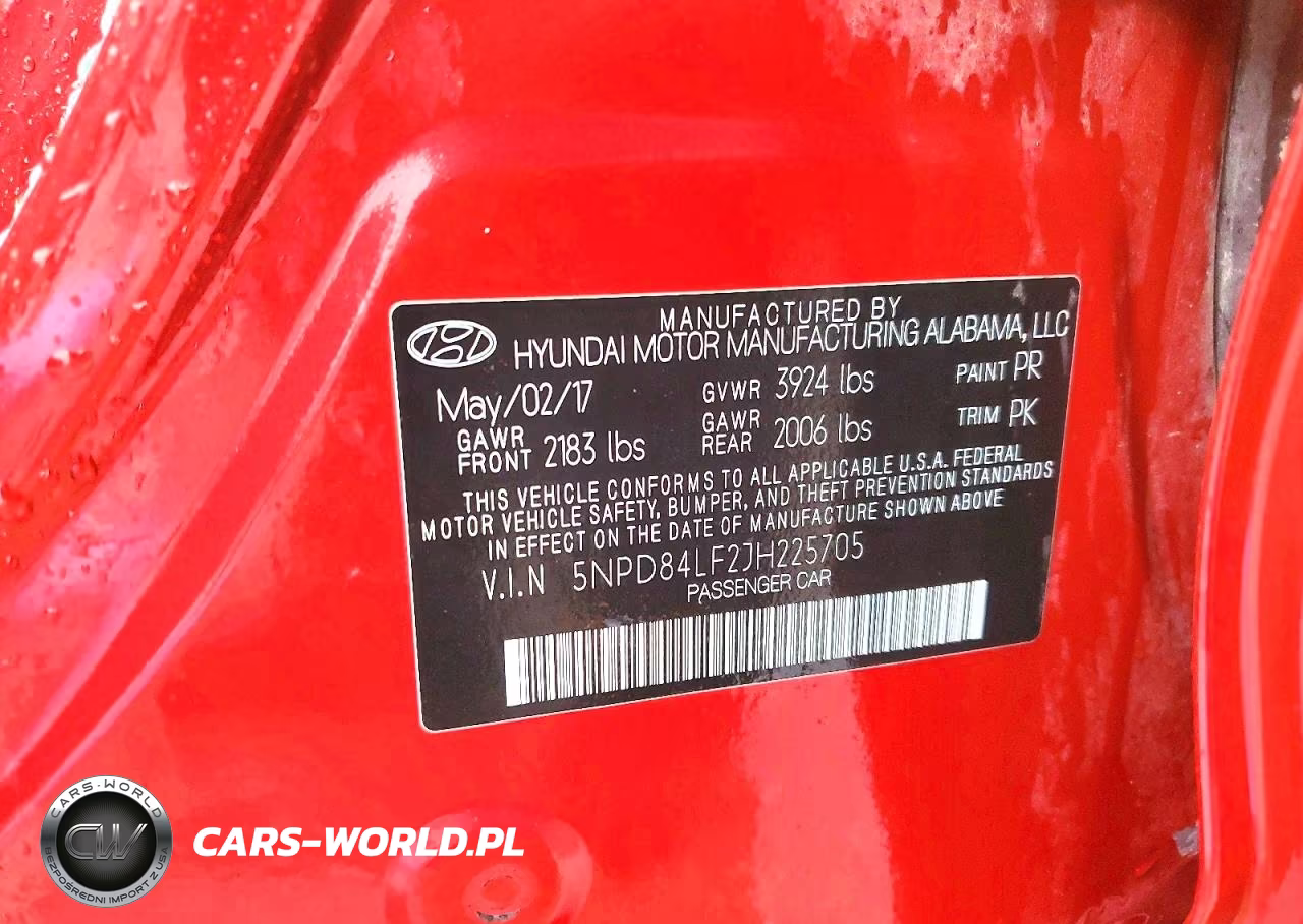 2018 Hyundai Elantra Sel VIN:5NPD84LF2JH225705 - 12