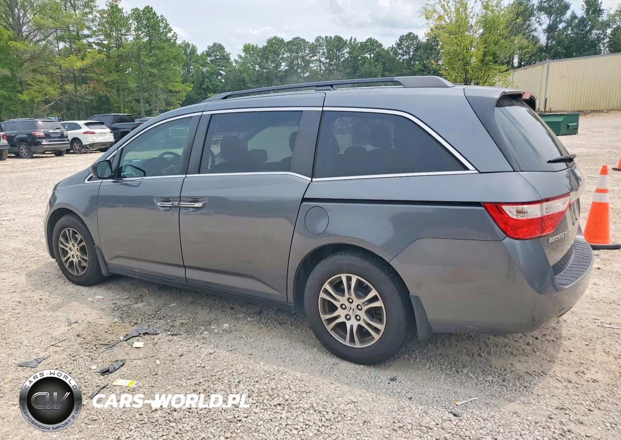 2013 Honda Odyssey Exl VIN:5FNRL5H60DB056631 - 2