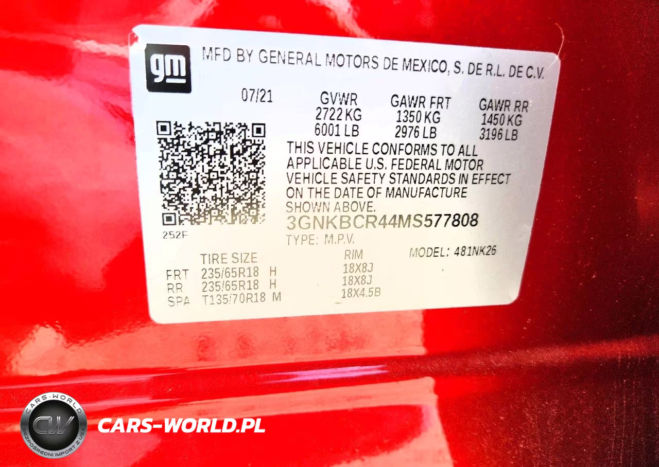 2021 Chevrolet Blazer 2Lt VIN:3GNKBCR44MS577808 - 14
