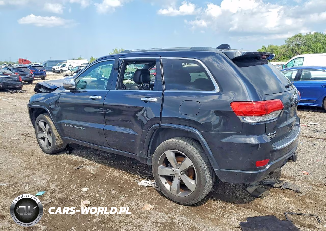 2014 Jeep Grand Cherokee Overland VIN:1C4RJFCG9EC572352 - 2