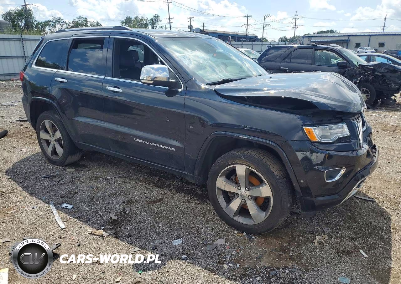 2014 Jeep Grand Cherokee Overland VIN:1C4RJFCG9EC572352 - 4