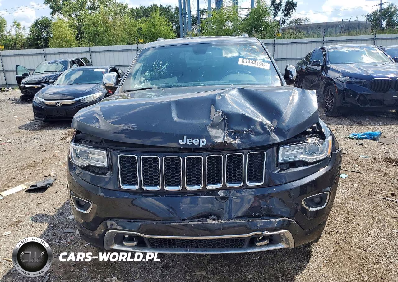 2014 Jeep Grand Cherokee Overland VIN:1C4RJFCG9EC572352 - 5
