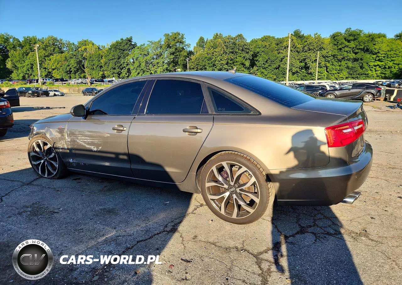 2012 Audi A6 VIN:WAUGGAFC3CN097359 - 2