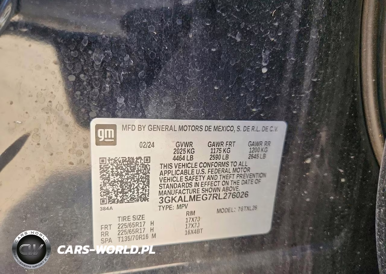 2024 GMC Terrain Sle VIN:3GKALMEG7RL276026 - 12