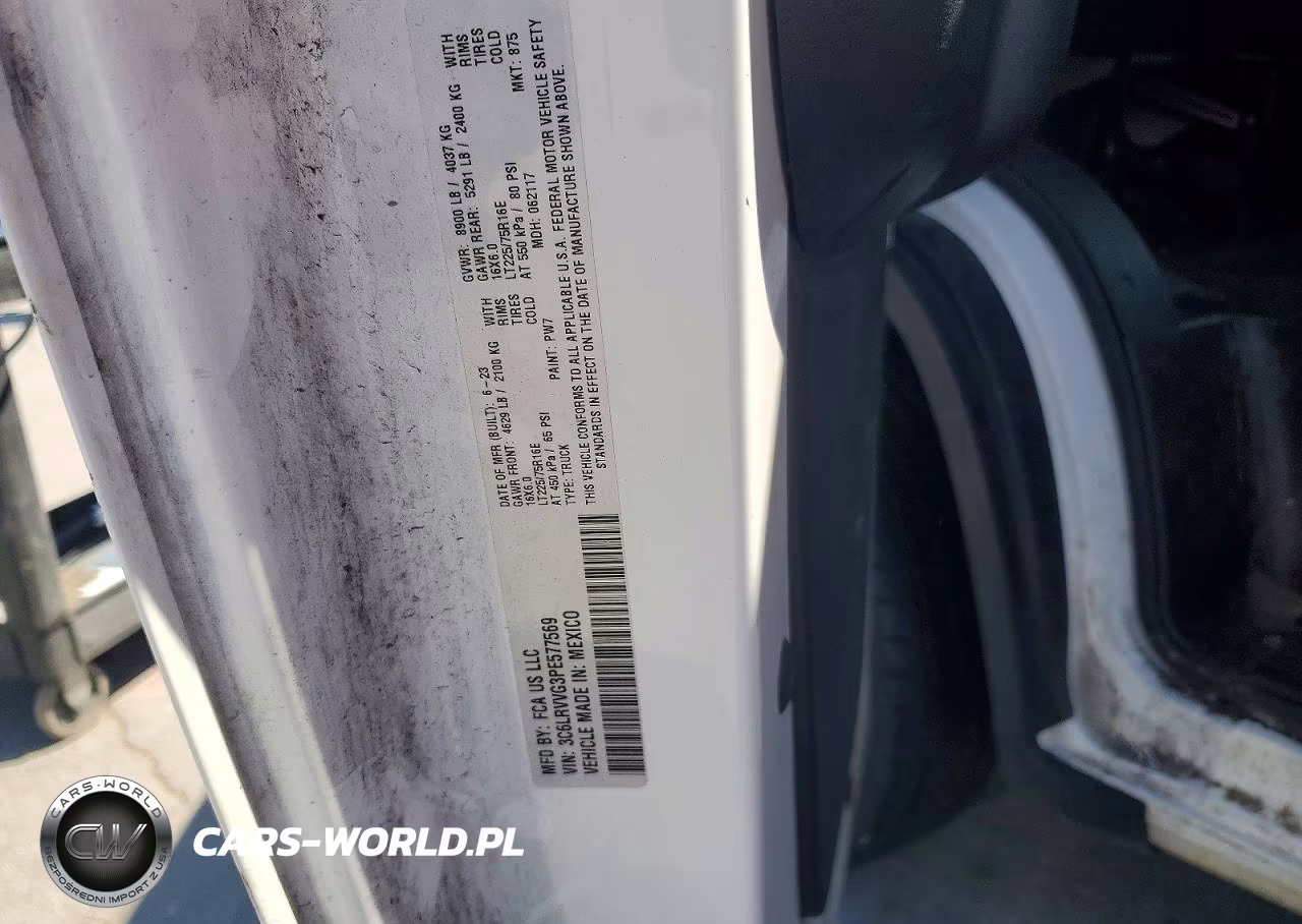 2023 Ram Promaster 2500 2500 Standard VIN:3C6LRVVG3PE577569 - 13