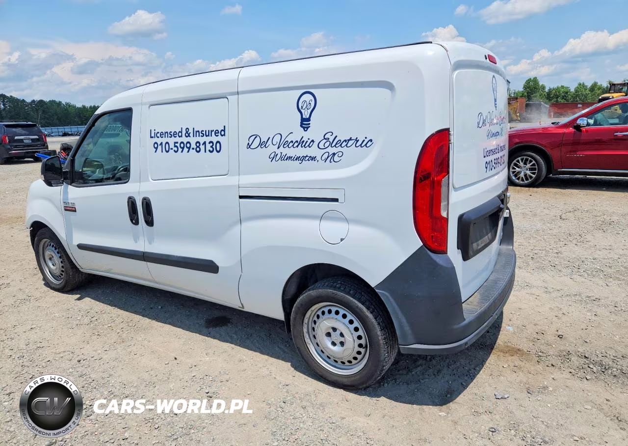 2017 Ram Promaster City VIN:ZFBERFAB5H6F47472 - 2