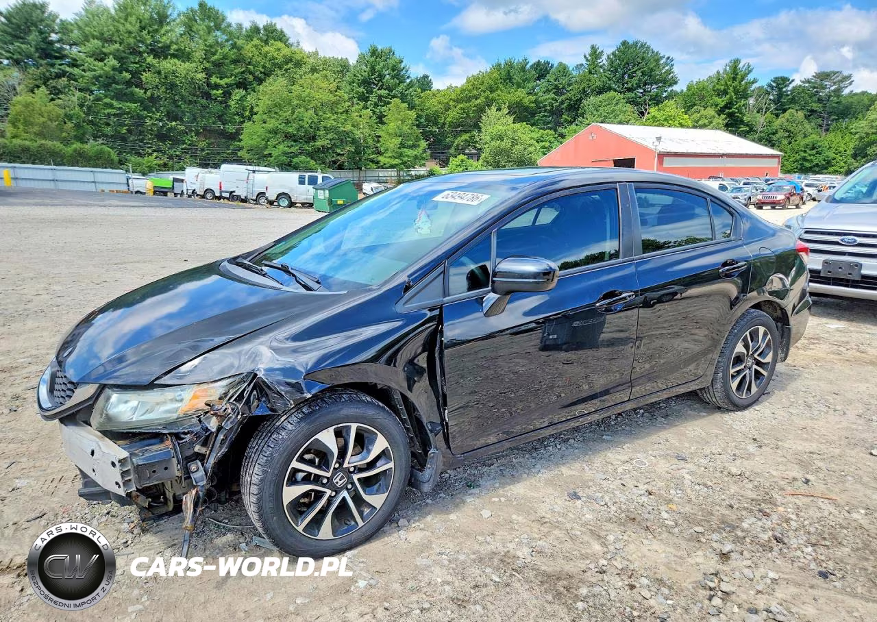 2014 Honda Civic Ex VIN:19XFB2F82EE207789 - 1
