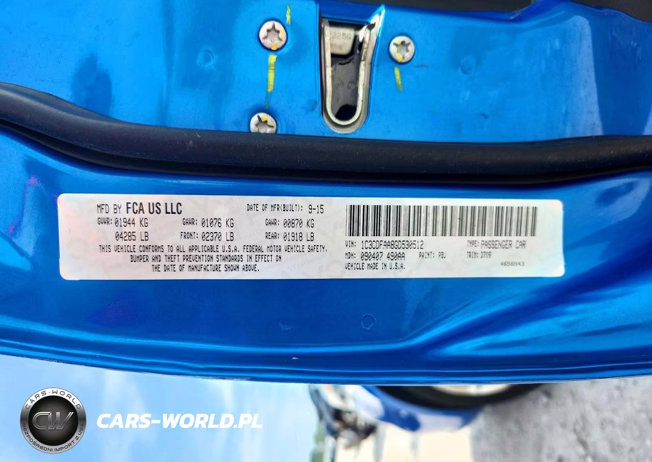 2016 Dodge Dart Se VIN:1C3CDFAA8GD530512 - 12