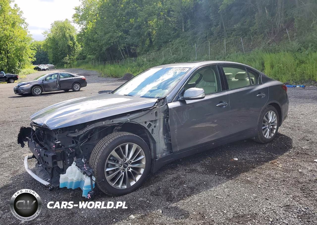 2018 Infiniti Q50 3.0T Luxe VIN:JN1EV7AR5JM444159 - 1