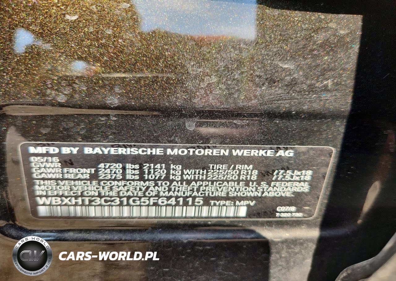 2016 BMW X1 xDrive28I VIN:WBXHT3C31G5F64115 - 13