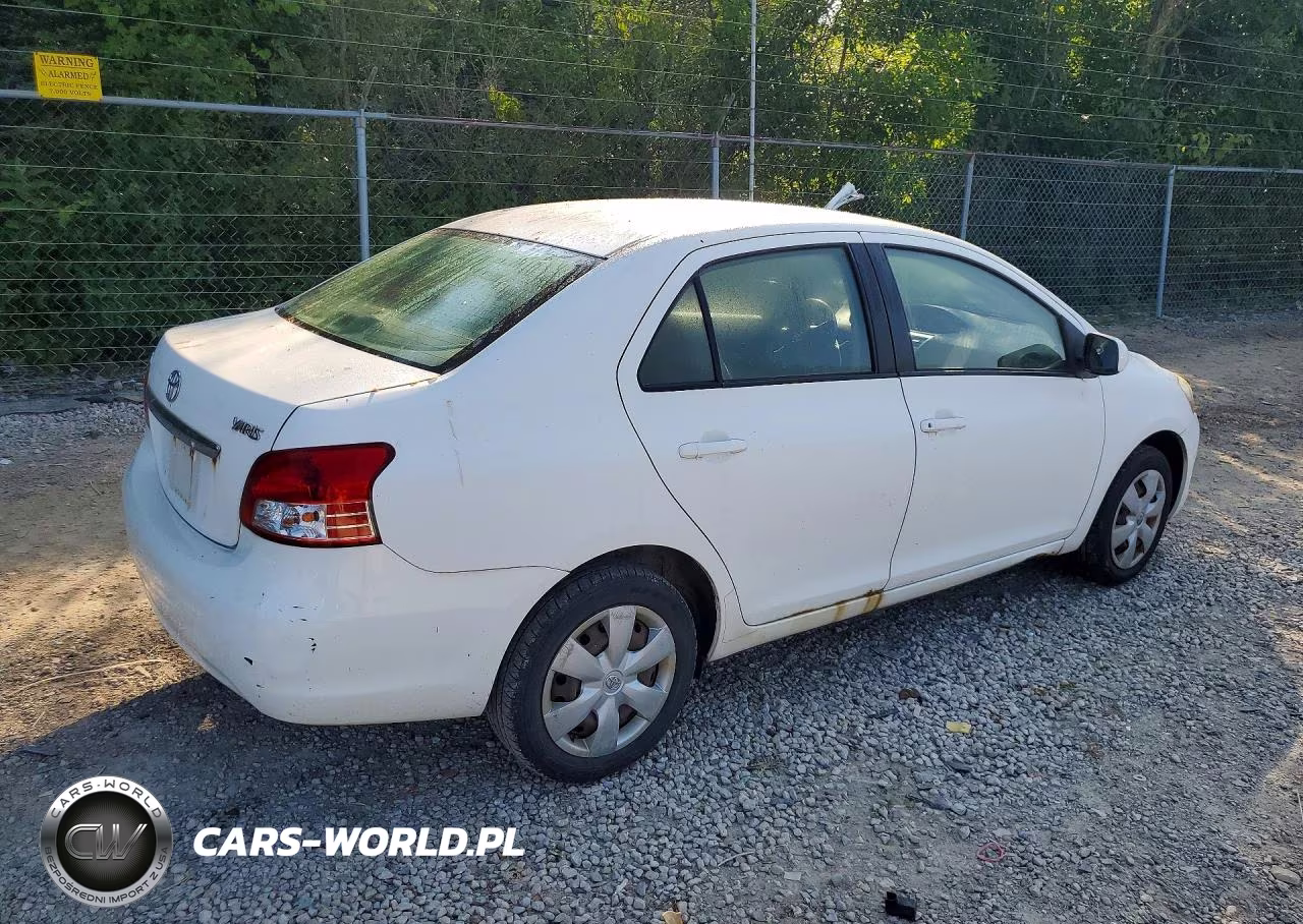 2008 Toyota Yaris Base VIN:JTDBT923484013673 - 3