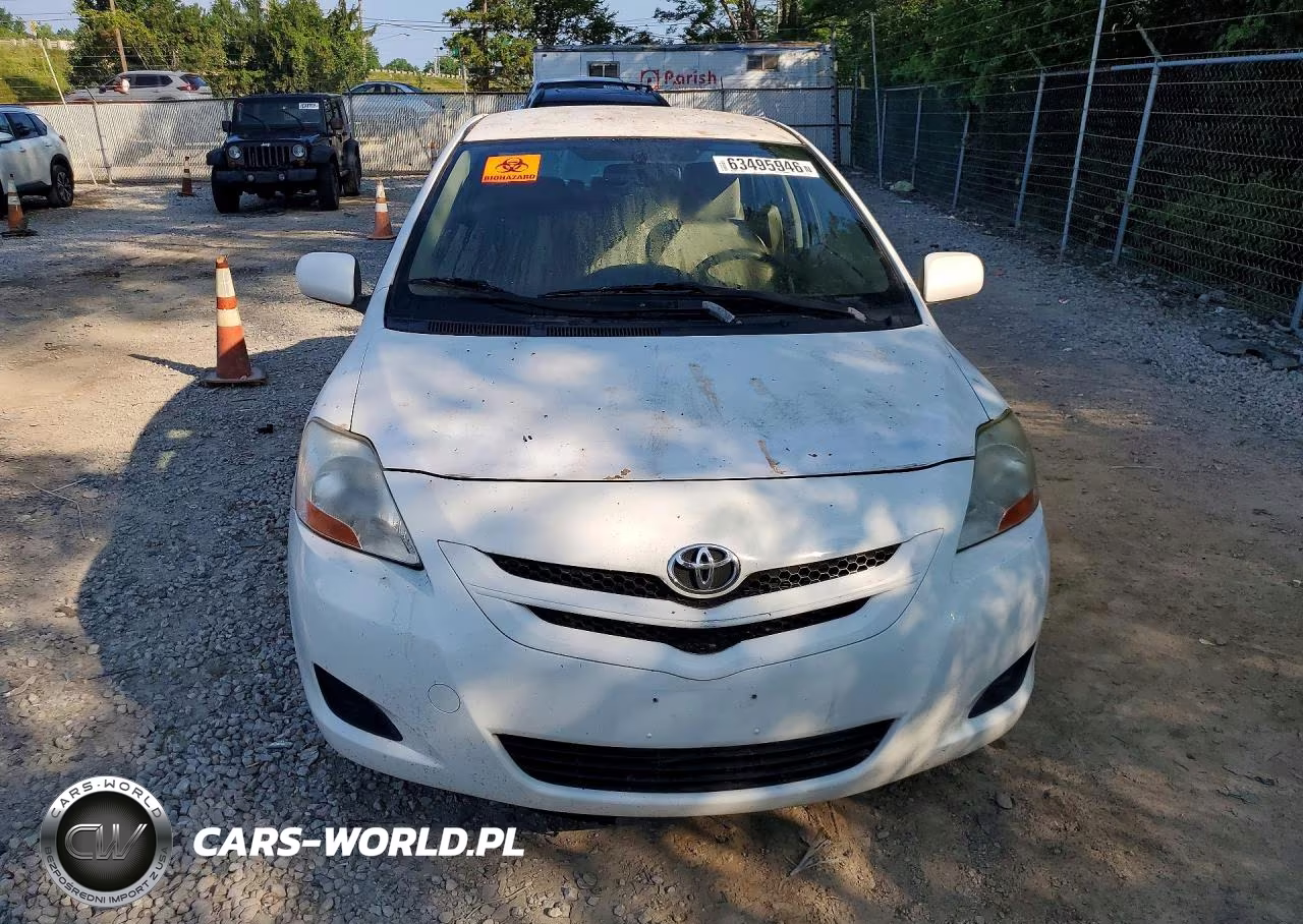 2008 Toyota Yaris Base VIN:JTDBT923484013673 - 5