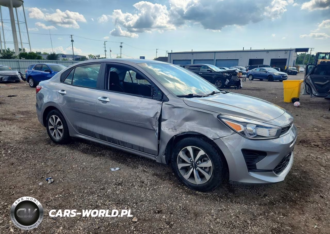 2023 Kia Rio S VIN:3KPA24AD4PE572410 - 4