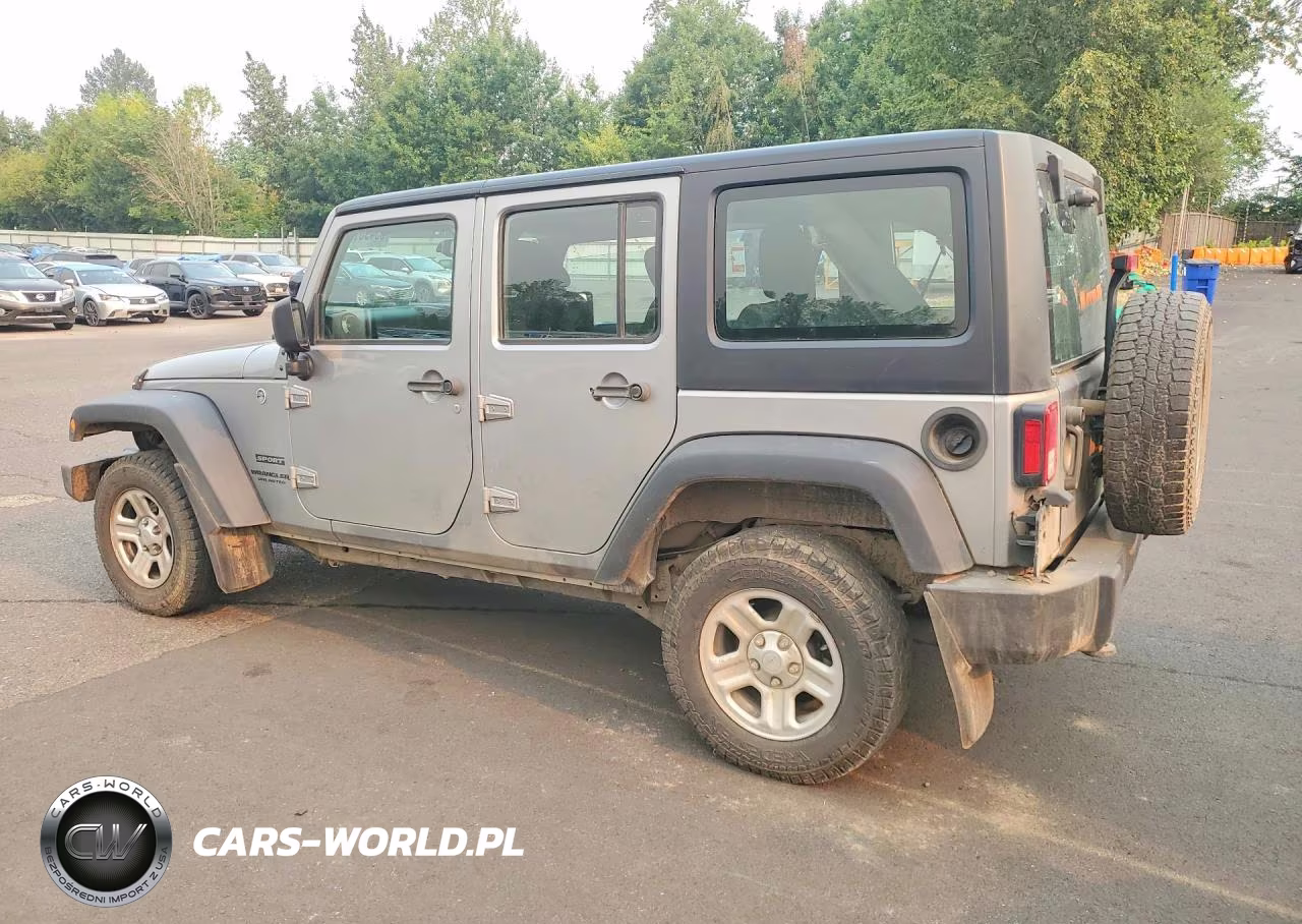 2017 Jeep Wrangler Unlimited Sport VIN:1C4BJWKG7HL518233 - 2