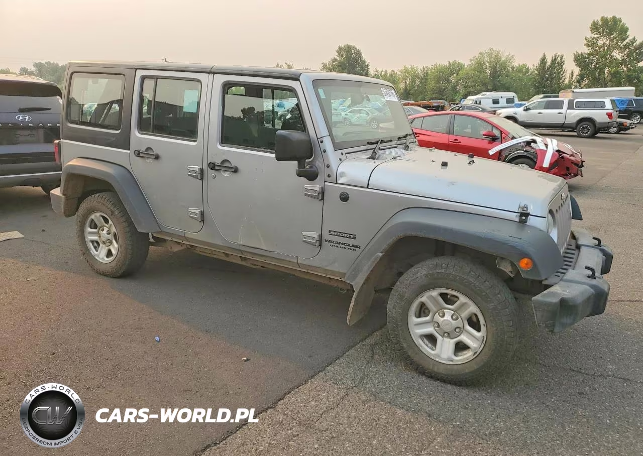 2017 Jeep Wrangler Unlimited Sport VIN:1C4BJWKG7HL518233 - 4