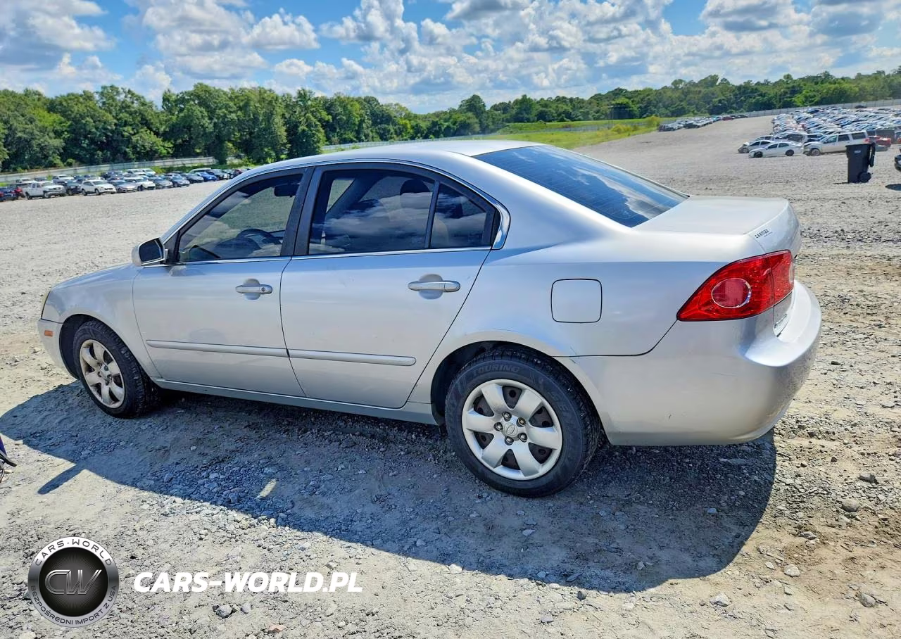2008 Kia Optima Lx VIN:KNAGE123285249151 - 2