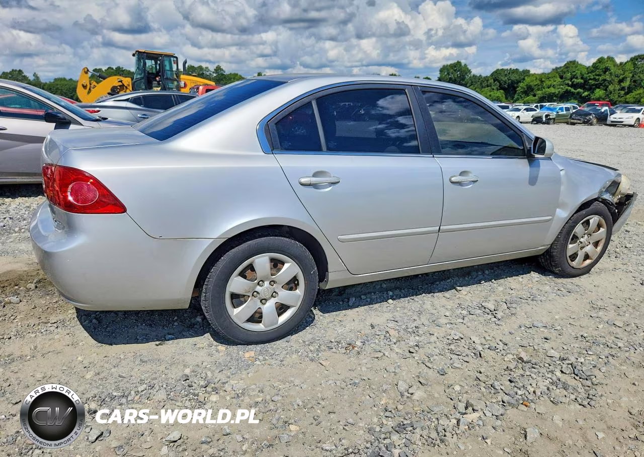 2008 Kia Optima Lx VIN:KNAGE123285249151 - 3