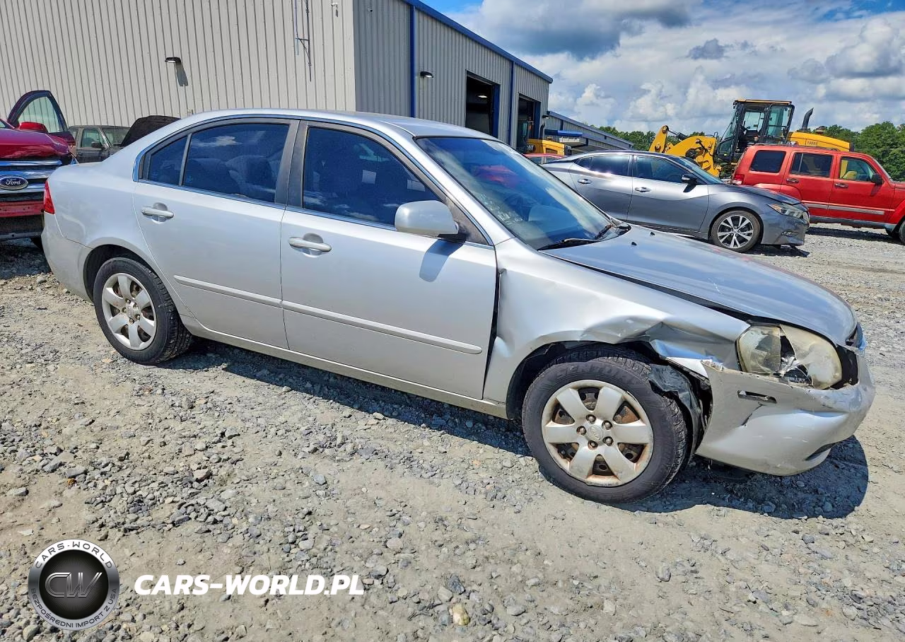 2008 Kia Optima Lx VIN:KNAGE123285249151 - 4