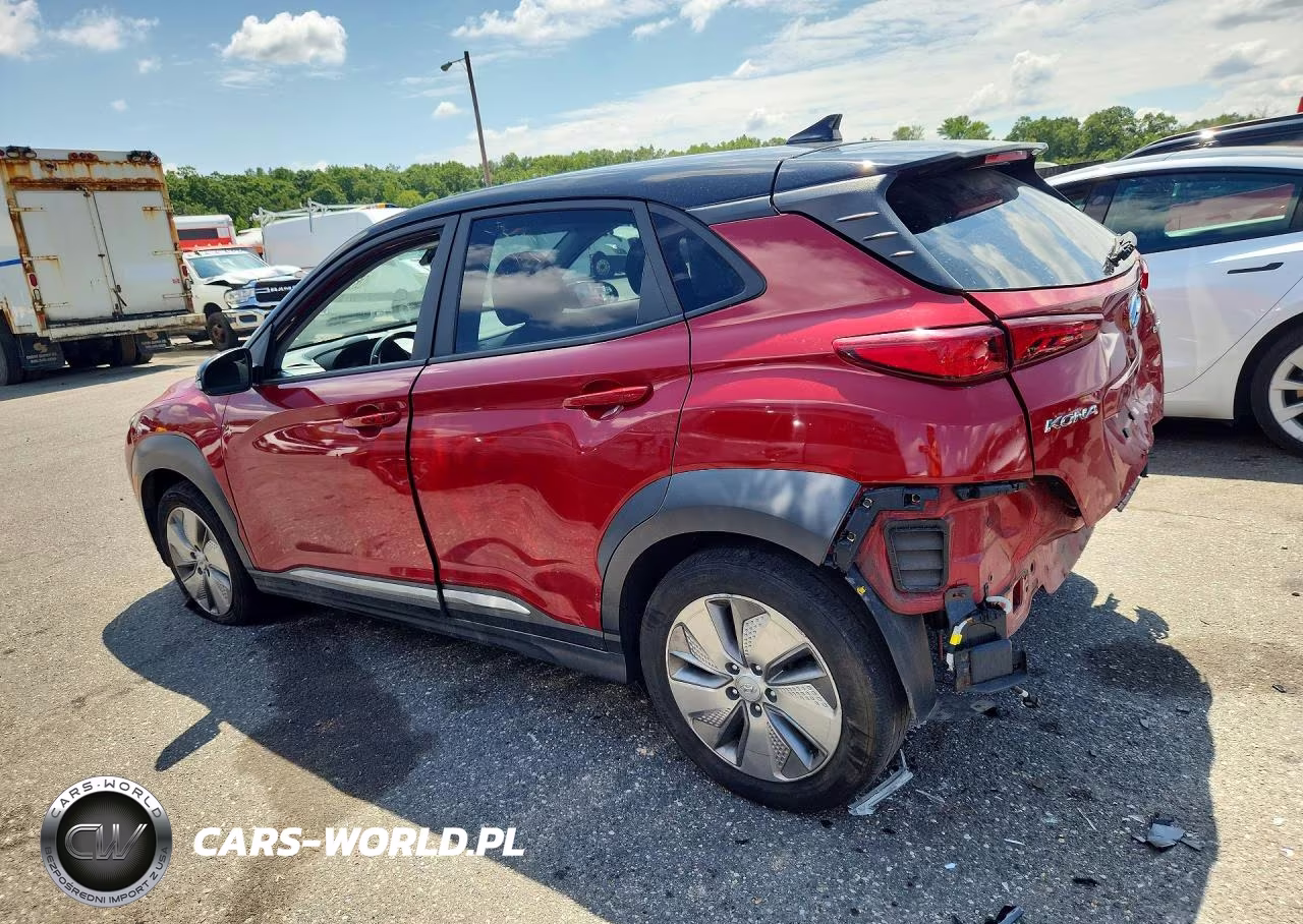 2021 Hyundai Kona Sel VIN:KM8K23AG2MU134146 - 2