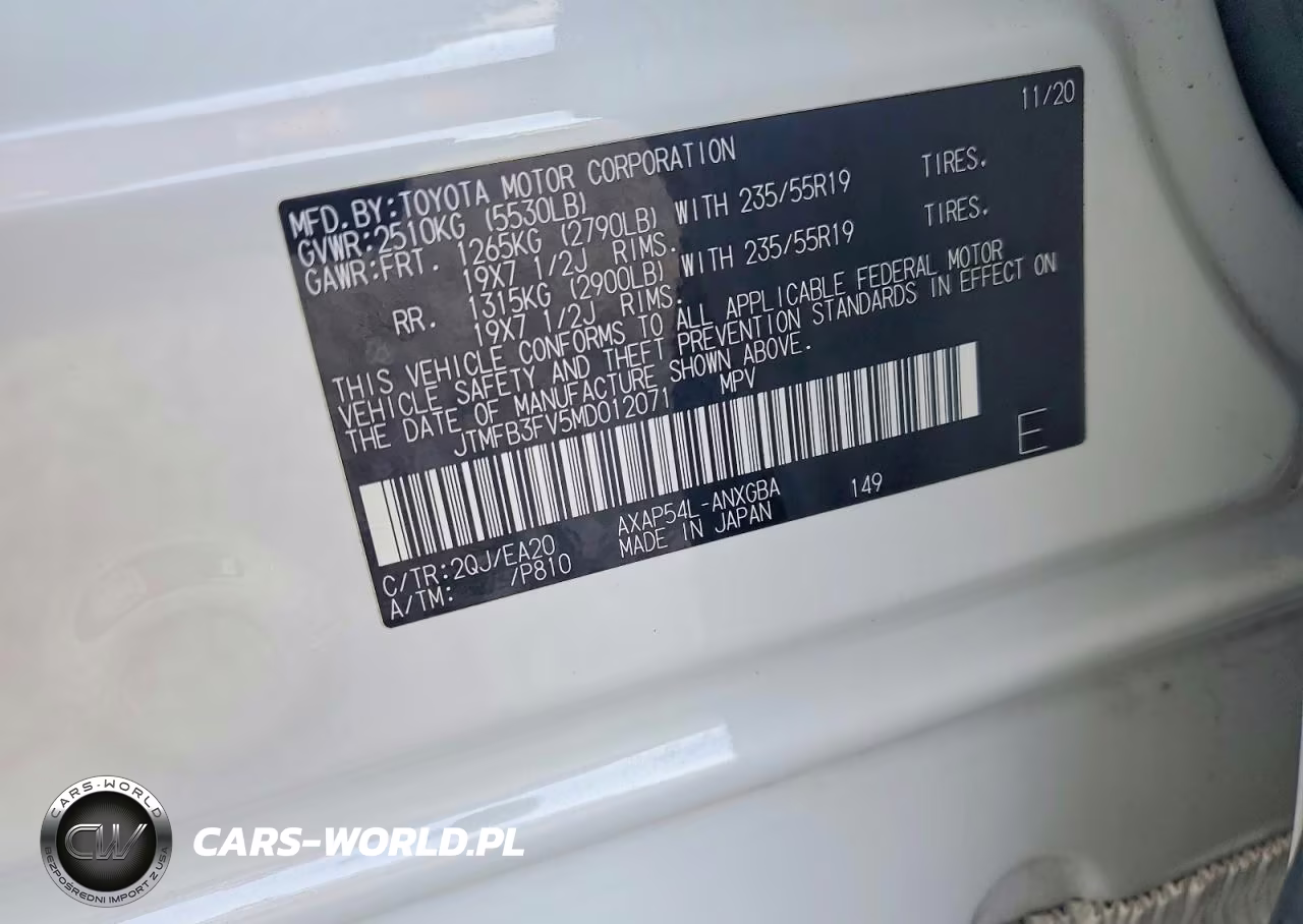 2021 Toyota Rav4 Prime Xse VIN:JTMFB3FV5MD012071 - 13