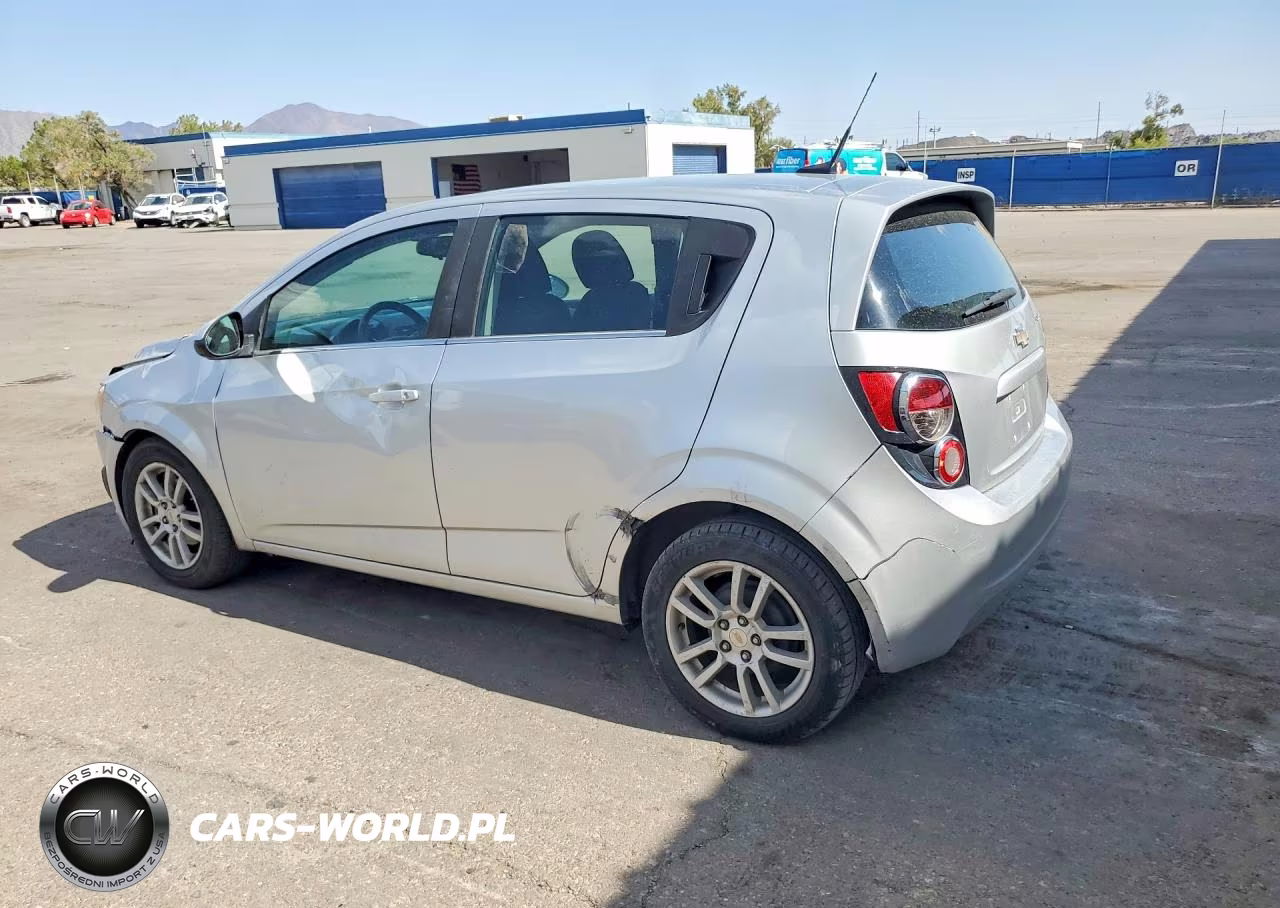 2012 Chevrolet Sonic Lt VIN:1G1JC6SH1C4174943 - 2