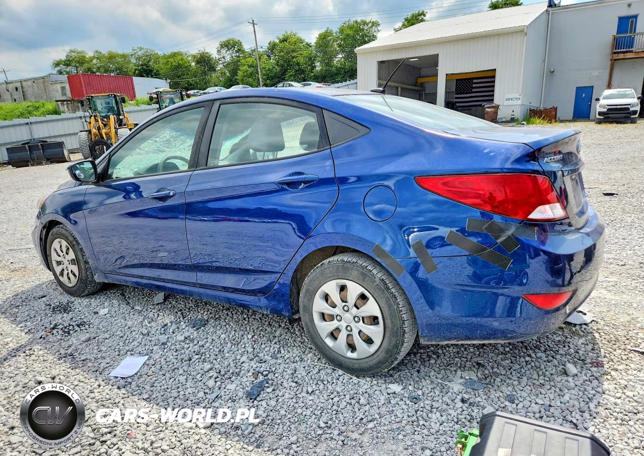 2017 Hyundai Accent Se VIN:KMHCT4AE1HU276726 - 2